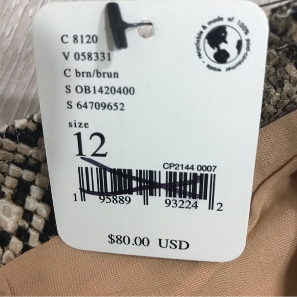 Free People Snake Skin Mini Skirt - Picture 7 of 9